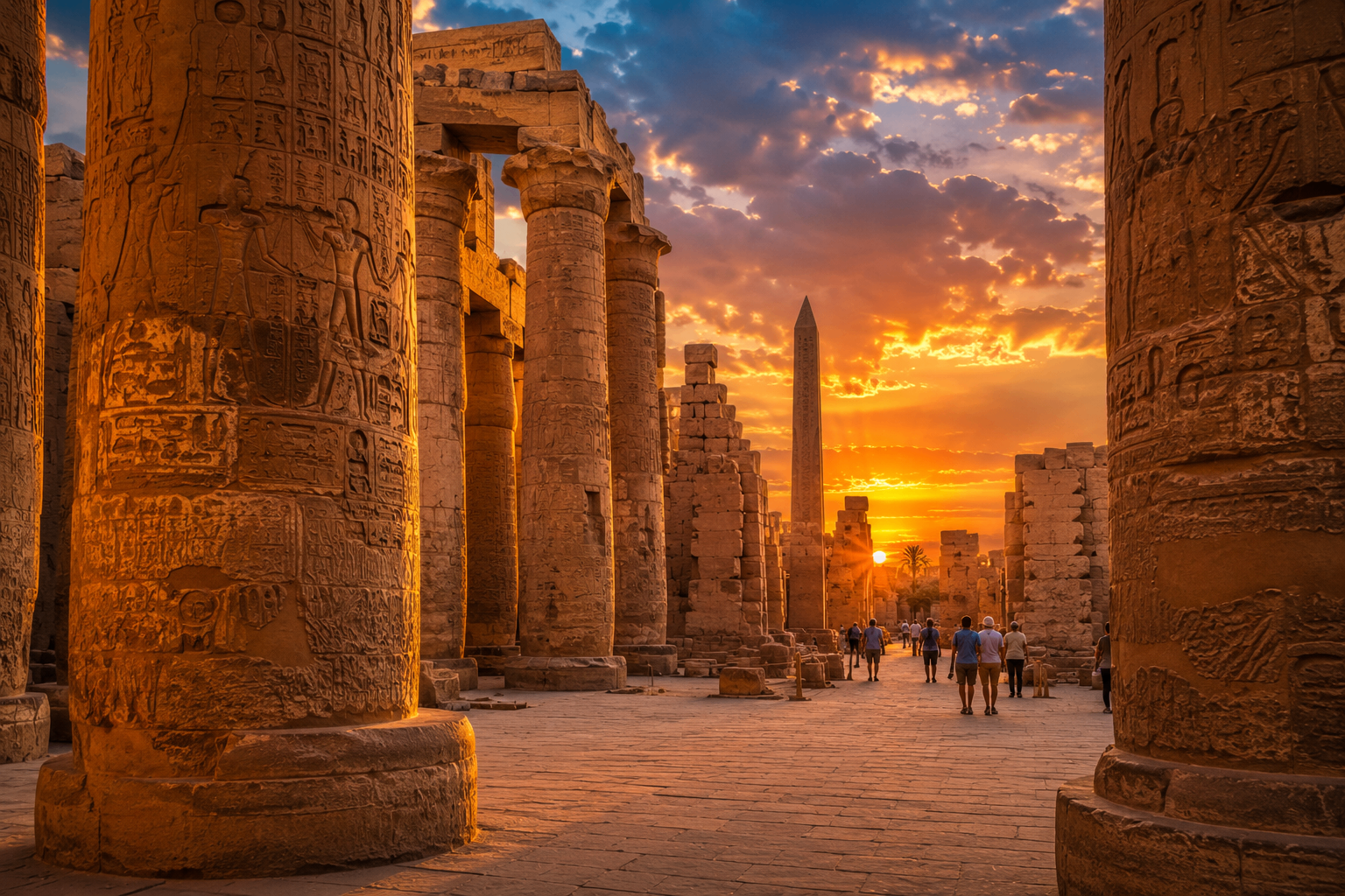Temple de Karnak à Louxor