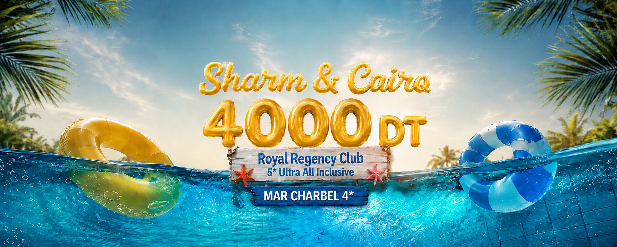 Sharm & Cairo — Mar Charbel 4* — 4000 DT